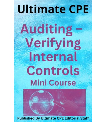 Auditing – Verifying Internal Controls 2024 Mini Course